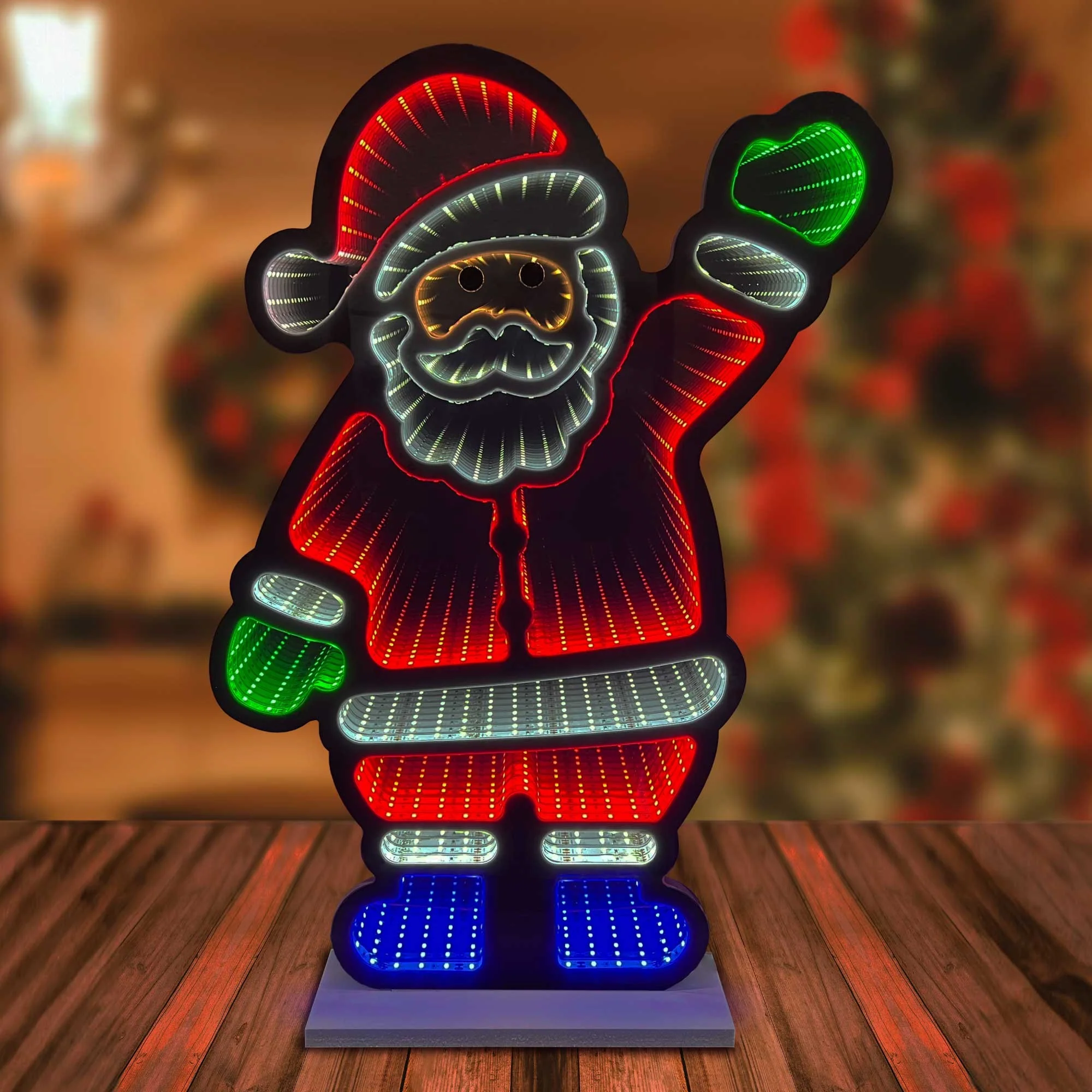 Infinity 3D Santa Light - 60cm - Image 2