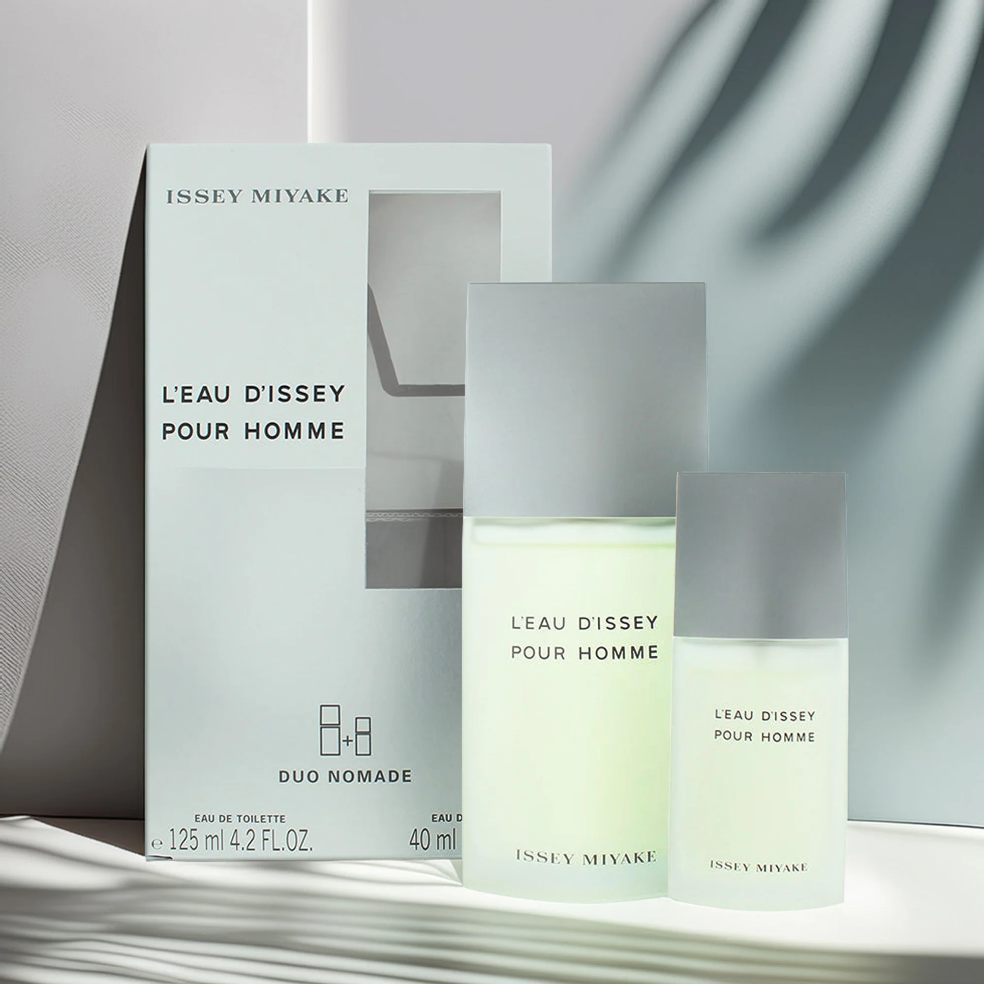 Issey Miyake L'eau D'issey Pour Homme 2 Piece Gift Set: Eau De Toilette 125ml + Eau De Toilette 40ml - Image 3