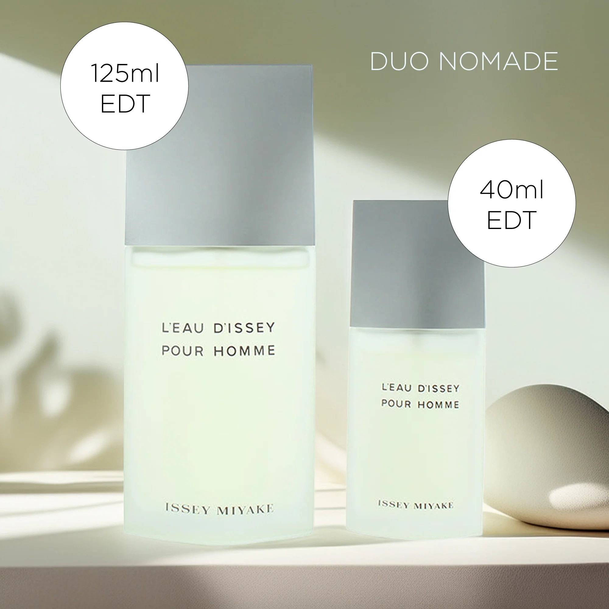 Issey Miyake L'eau D'issey Pour Homme 2 Piece Gift Set: Eau De Toilette 125ml + Eau De Toilette 40ml - Image 6