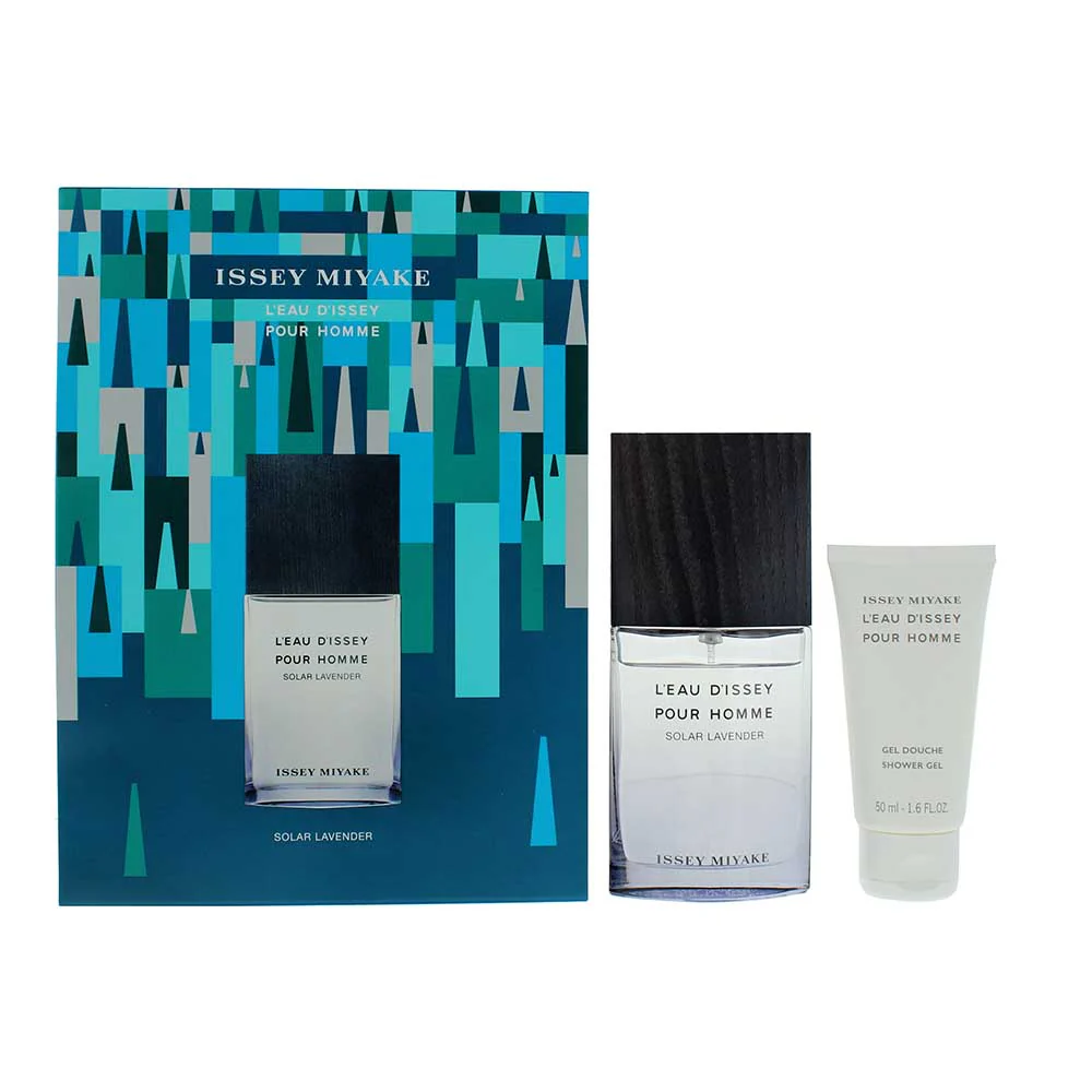 Issey Miyake L'eau D'issey Pour Homme Solar Lavender 2 Piece Gift Set: Eau De To
