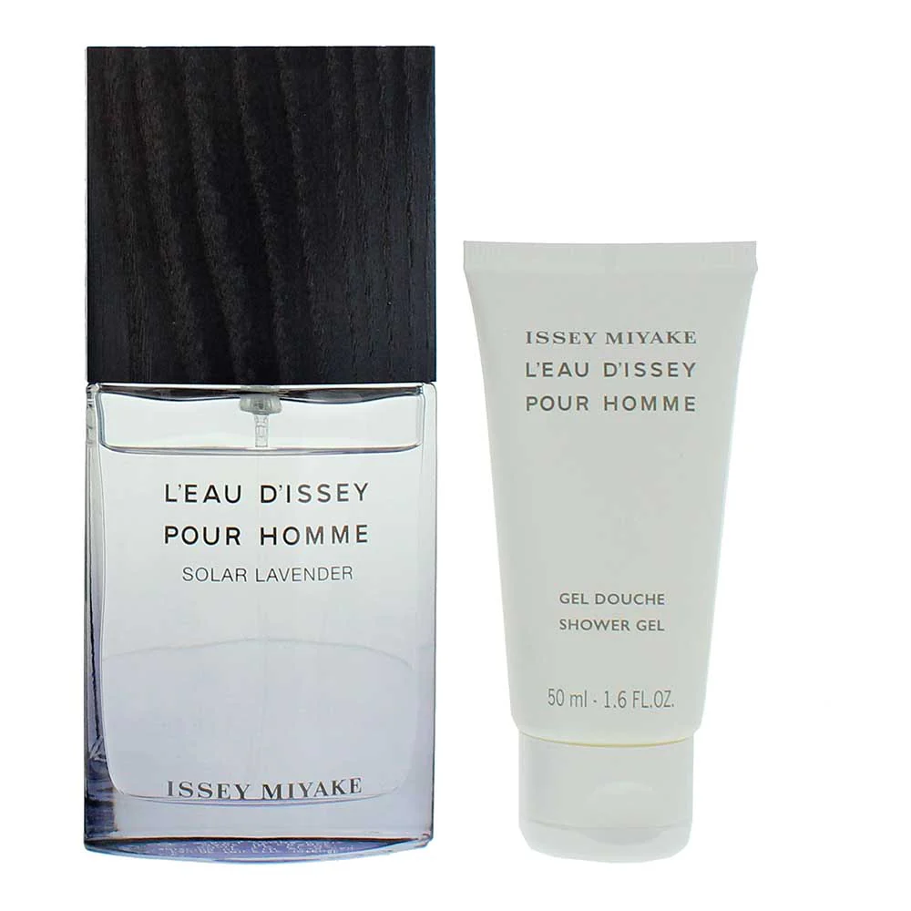 Issey Miyake L'eau D'issey Pour Homme Solar Lavender 2 Piece Gift Set: Eau De To - Image 3