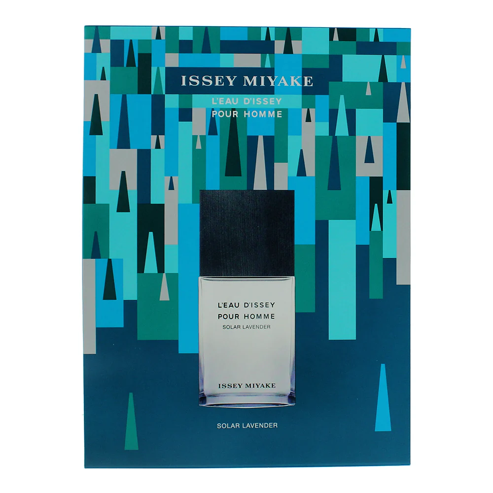 Issey Miyake L'eau D'issey Pour Homme Solar Lavender 2 Piece Gift Set: Eau De To - Image 4
