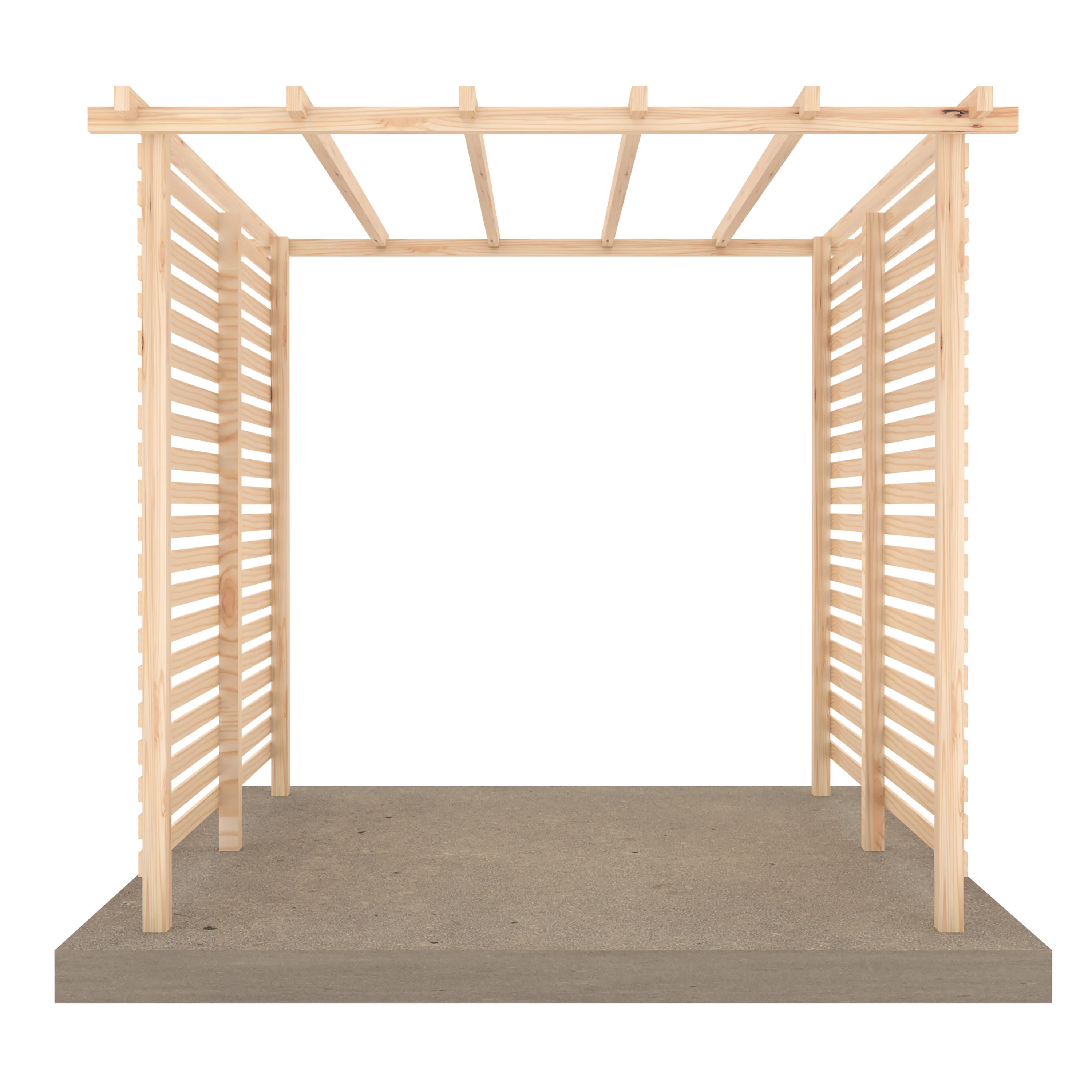 Ivy Pergola Kit 8x8 & Sides - Image 3