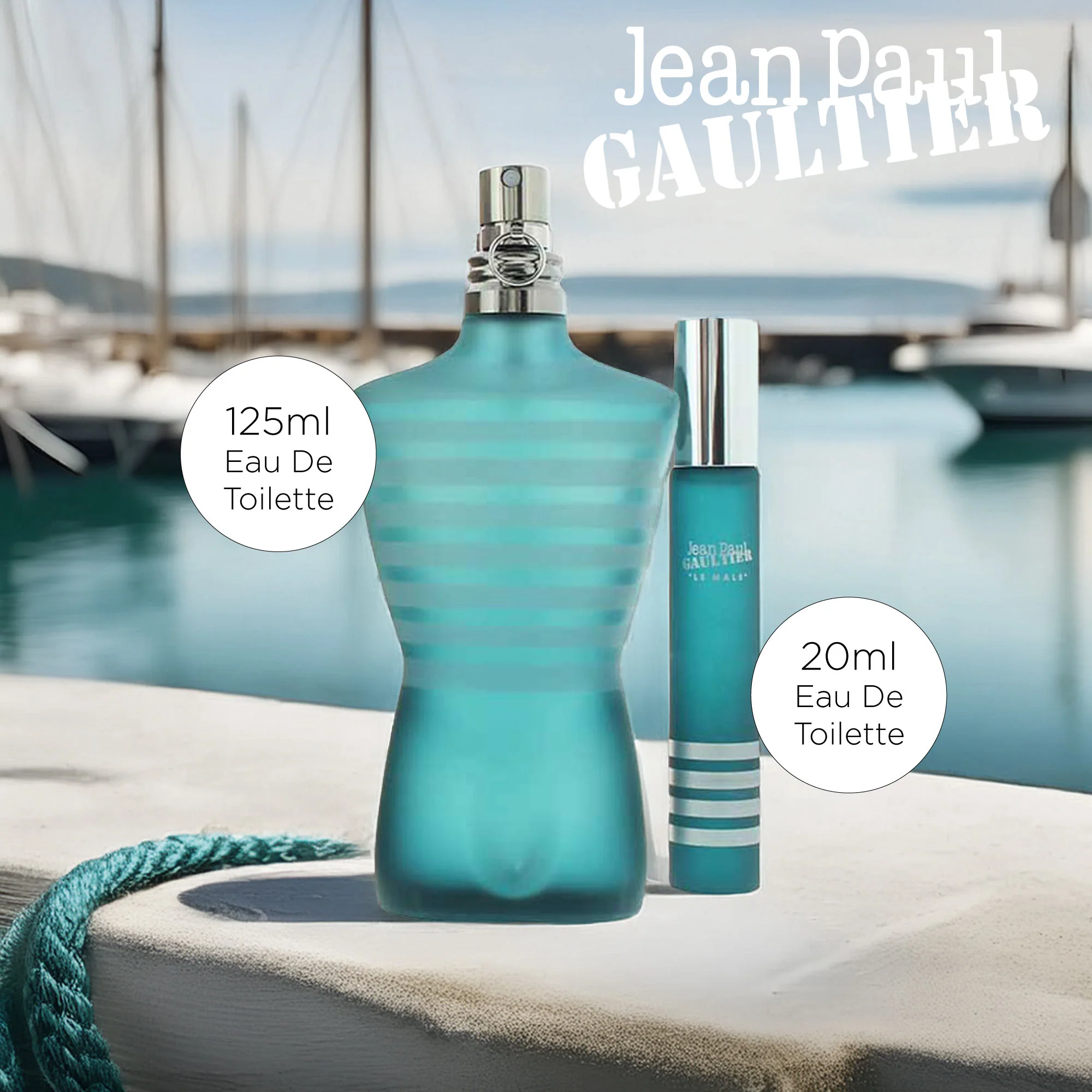 Jean Paul Gaultier Le Male 2 Piece Gift Set: 125ml Eau de Toilette and a 20ml Eau de Toilette - Image 4