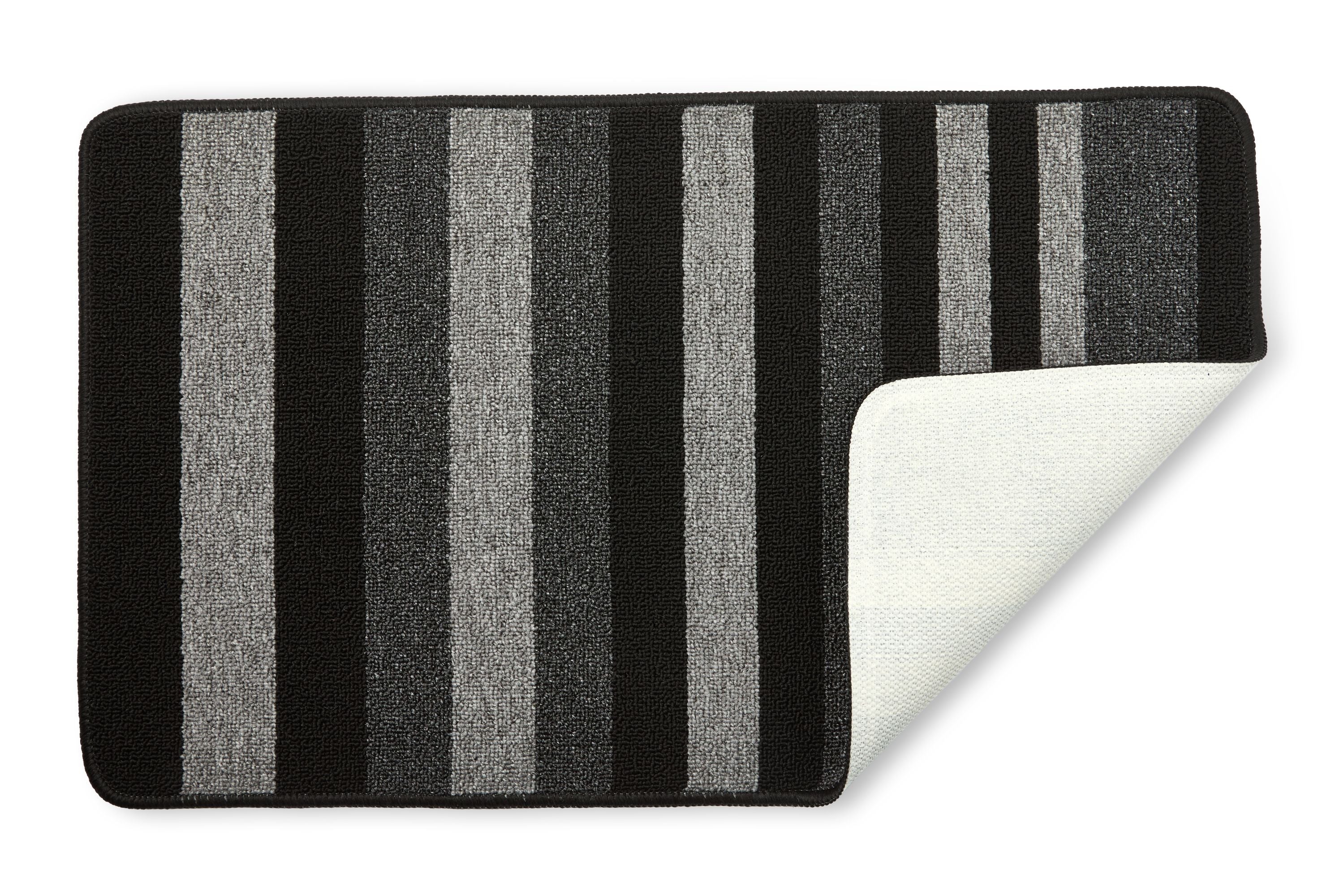 Jersey - Contrast Stripe 2pc Bath set in Grey - Image 3