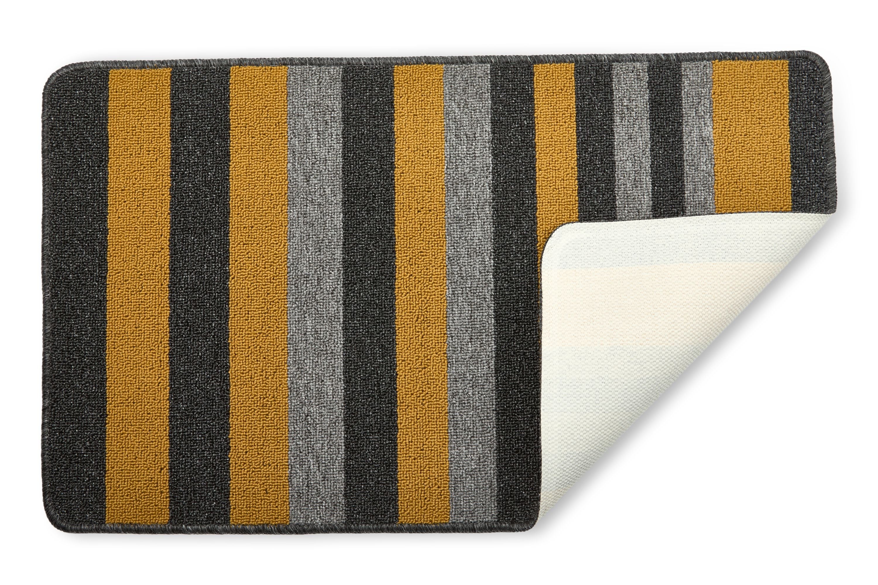 Jersey - Contrast Stripe 2pc Bath set in Ochre - Image 3