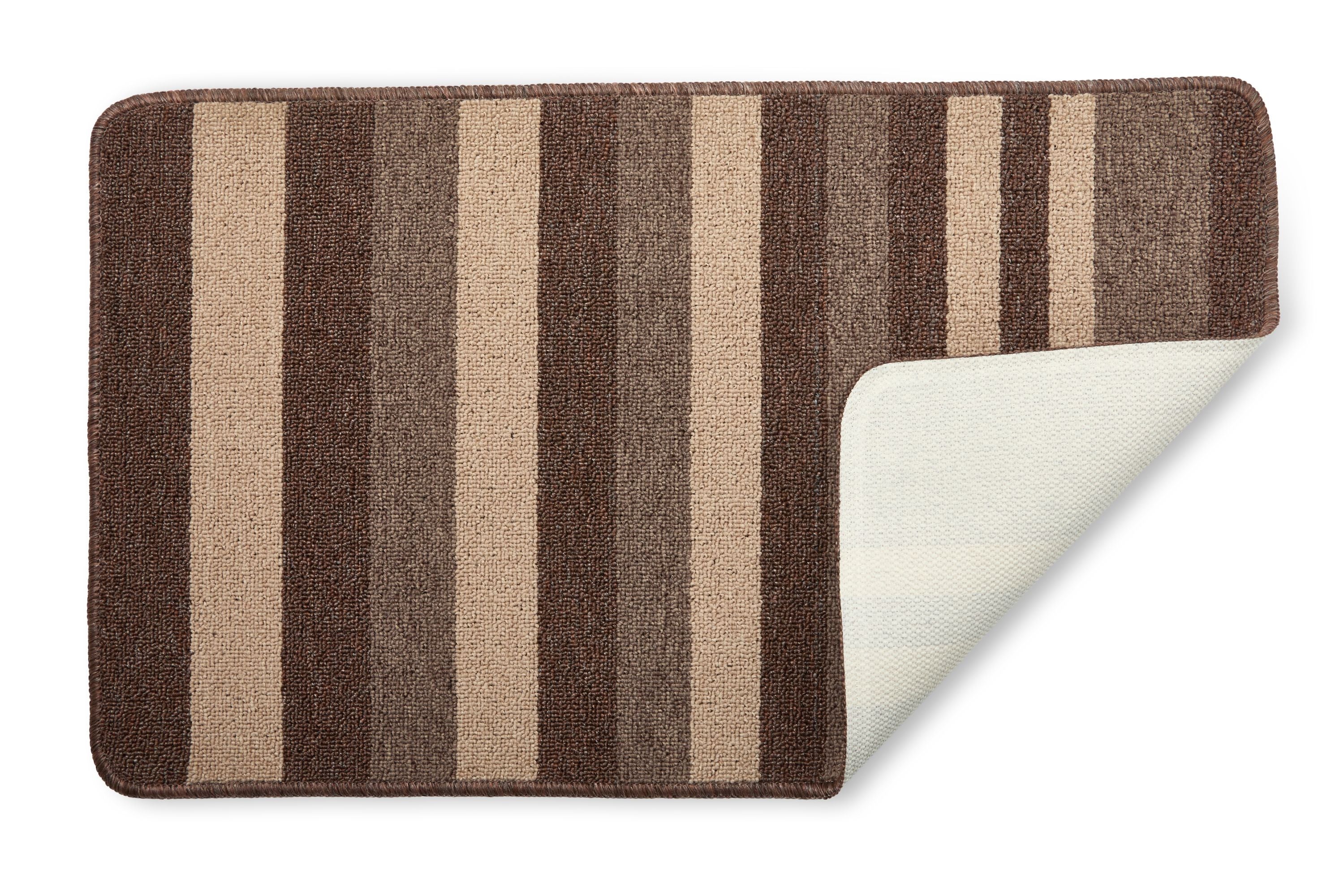Jersey - Contrast Stripe 2pc Bath set in Taupe - Image 3