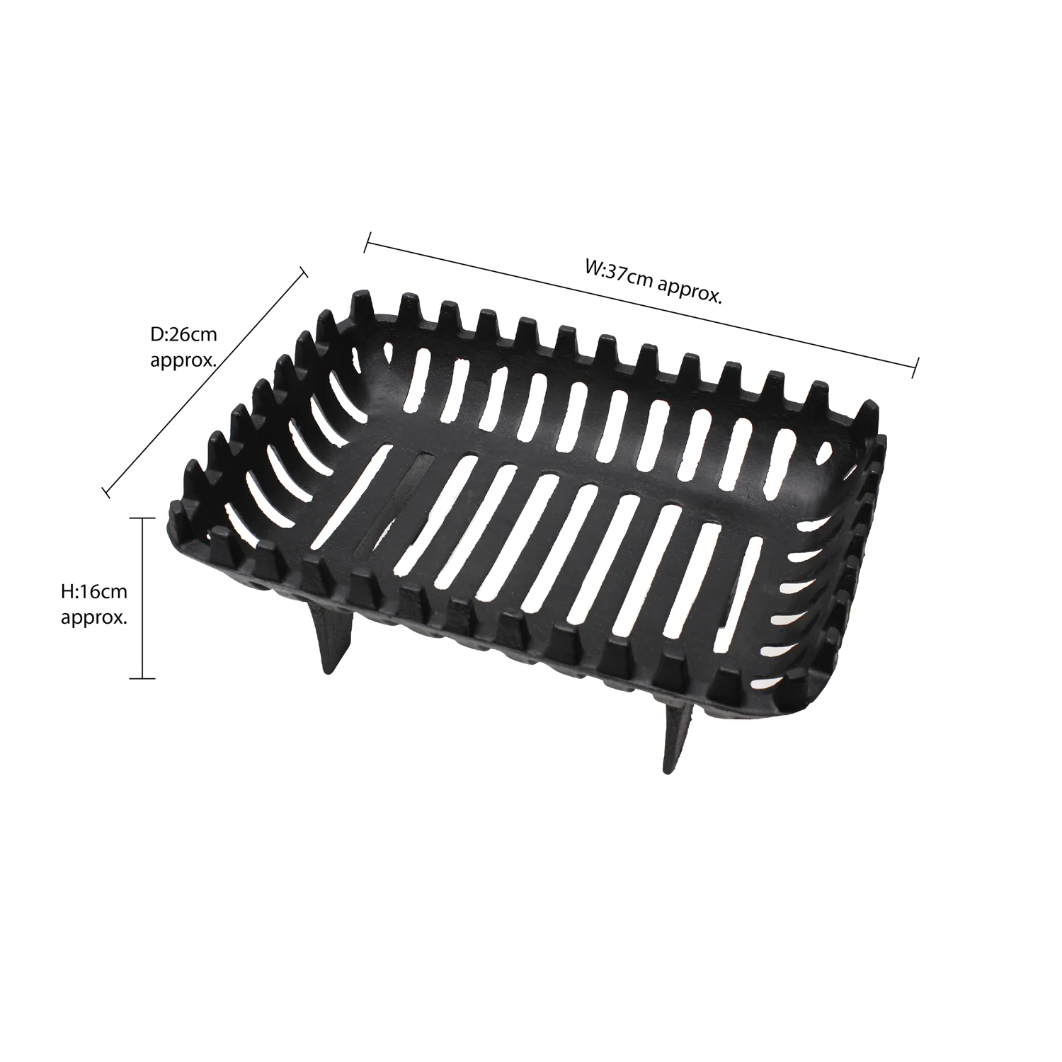 JVL Arden Fireside Fire Grate - Image 11