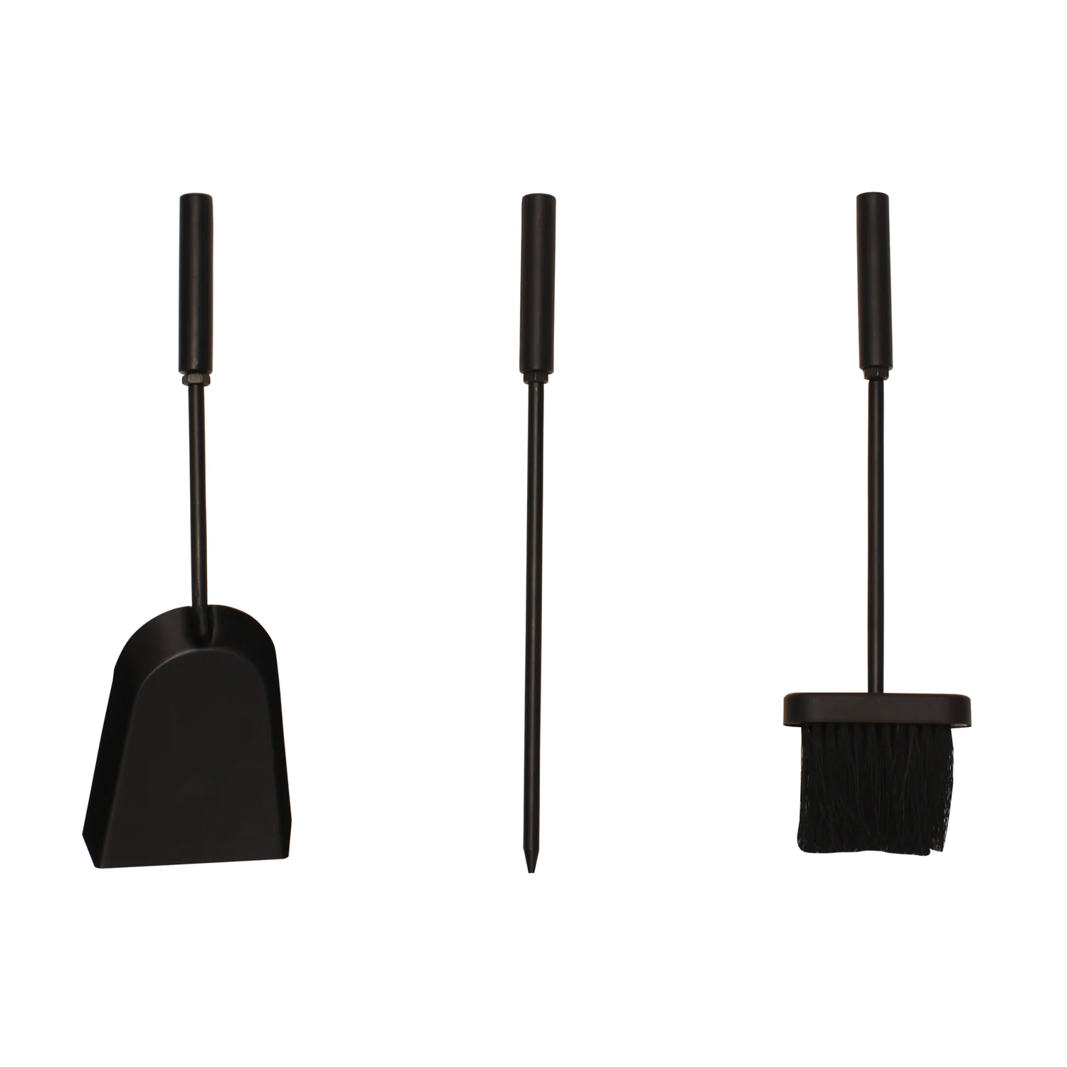 JVL Belmont 3 Piece Fireside Companion Set And Stand - Image 2