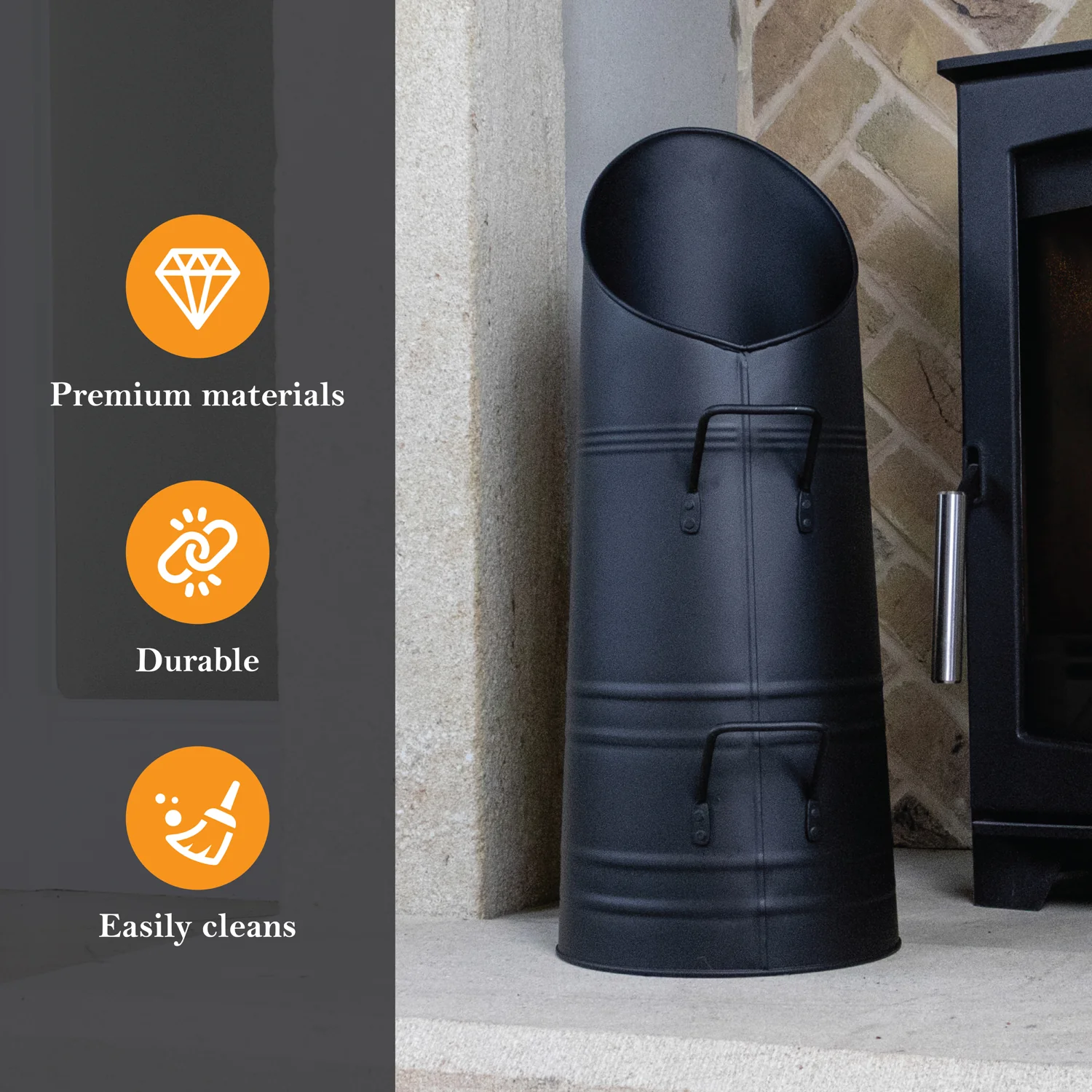 JVL Bowland Fireside Coal Hod - Image 6