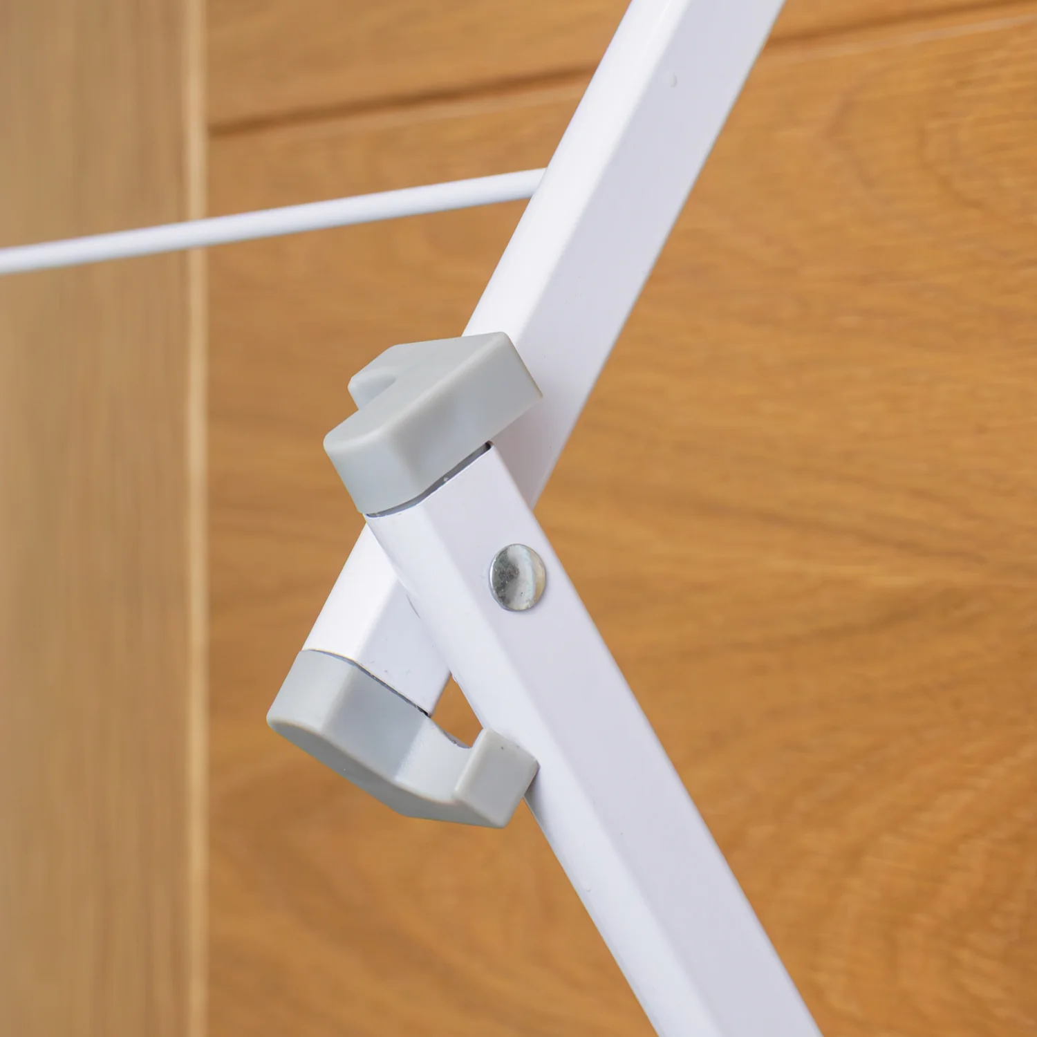 JVL Over Door Concertina Laundry Clothes Drying Airer, 4.5M - Image 7