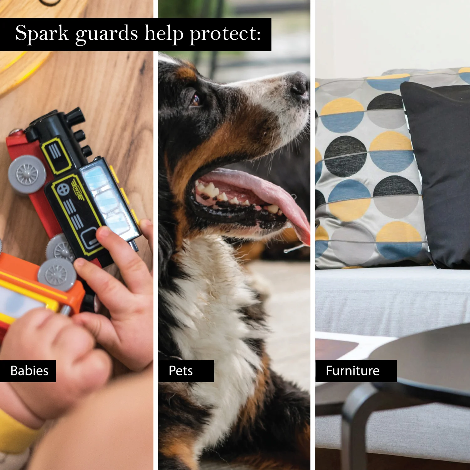 JVL Quantock Fireside Spark Guard - Image 6