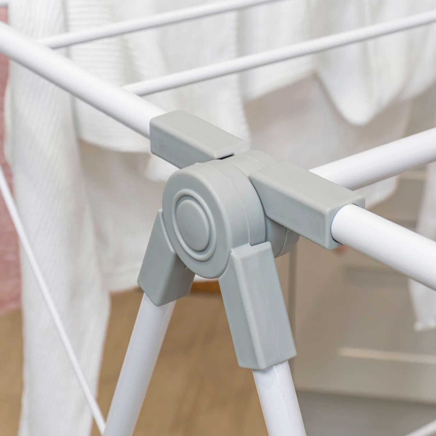 JVL Winged Folding Laundry Washing Clothes Airer, 13M - Image 8