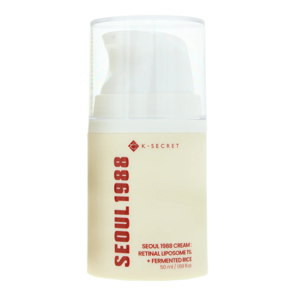 K-Secret Seoul 1988 Retinal Liposome + Fermented Rice Face Cream 50ml - Image 2