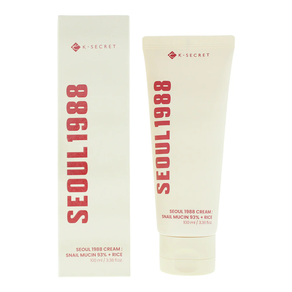 K-Secret Seoul 1988 Snail Mucin 93% + Rice Face Cream 100ml