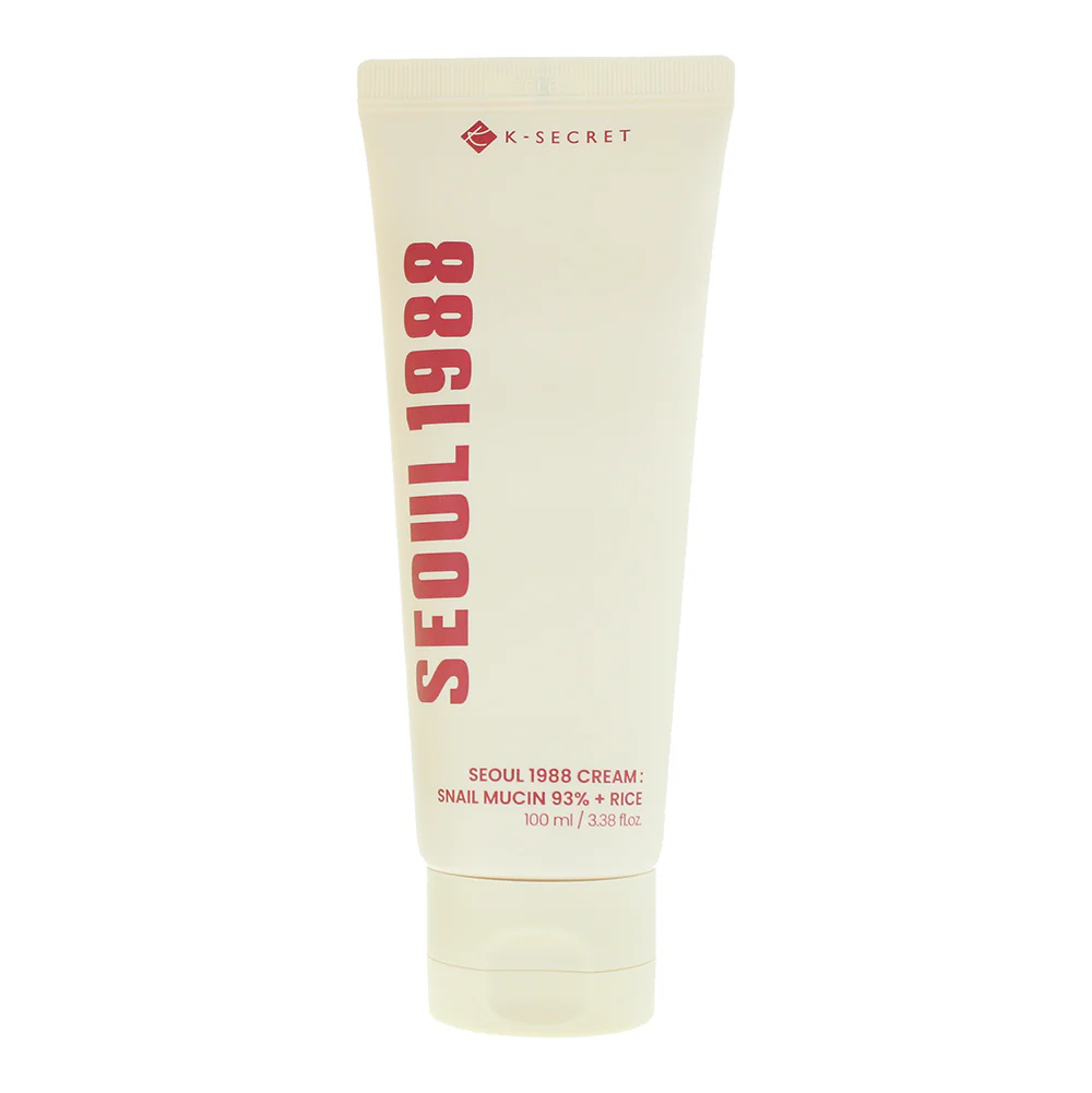 K-Secret Seoul 1988 Snail Mucin 93% + Rice Face Cream 100ml - Image 2