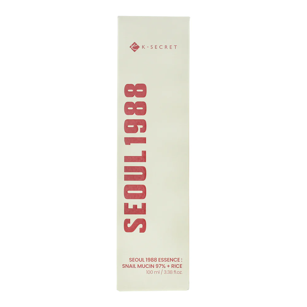 K-Secret Seoul 1988 Snail Mucin 97% + Rice Essence 100ml - Image 3