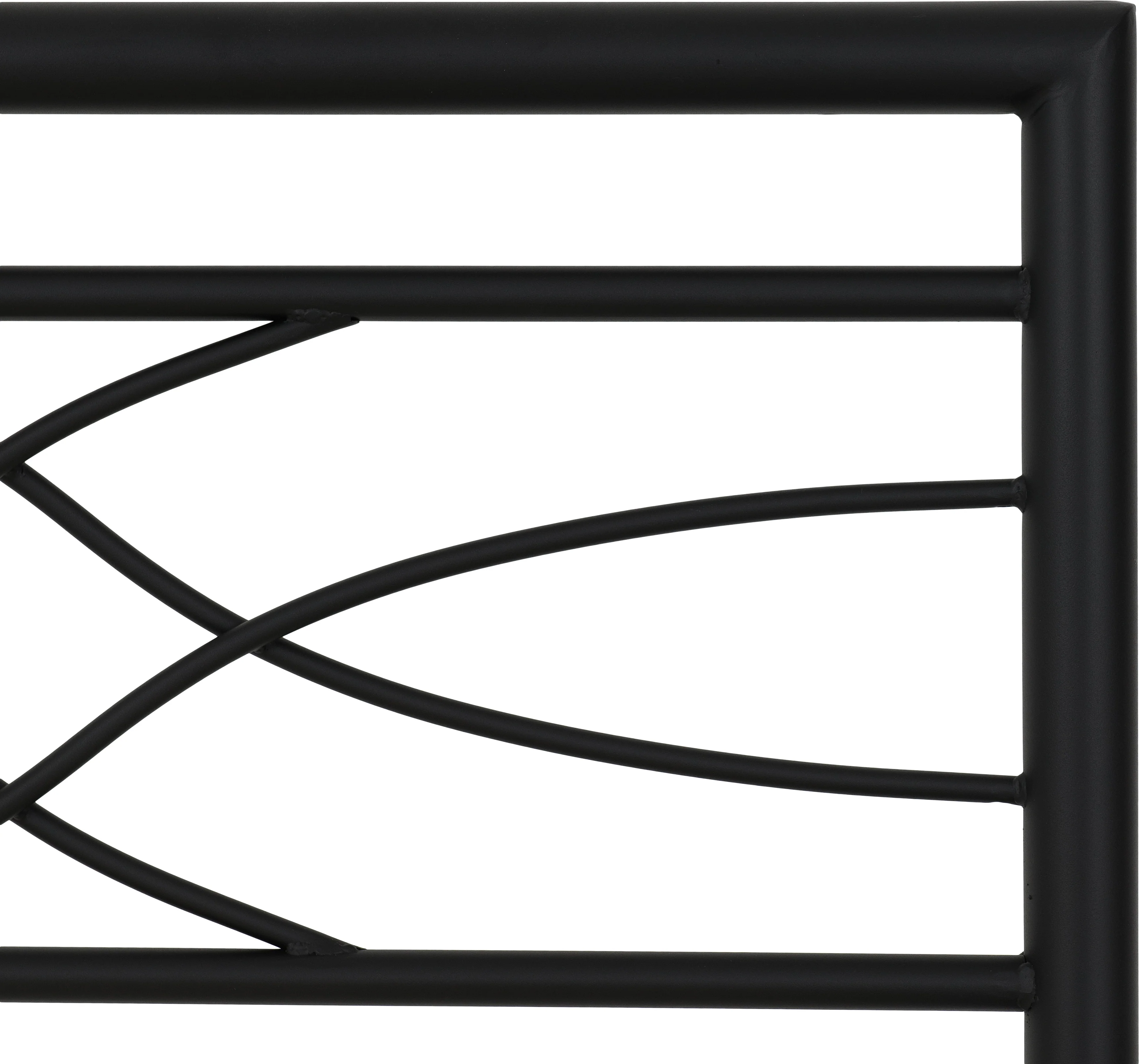 KELLY 3' SINGLE BED - BLACK - Image 8