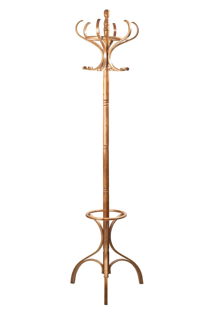 Kennedy Oak Finish Floor Standing Coat Stand