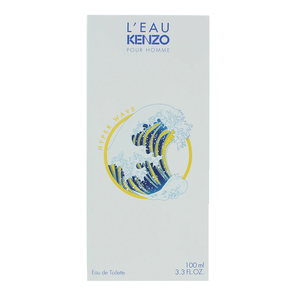 Kenzo L'eau Pour Homme Hyper Wave Eau De Toilette 100ml - Image 4
