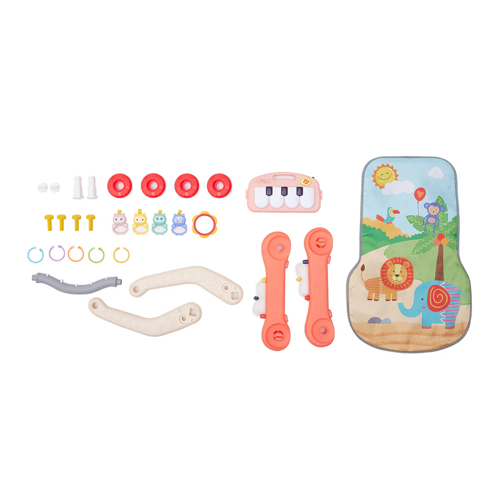 Kidkid 2-in-1 Baby Walker and Musical Play Mat - Image 9