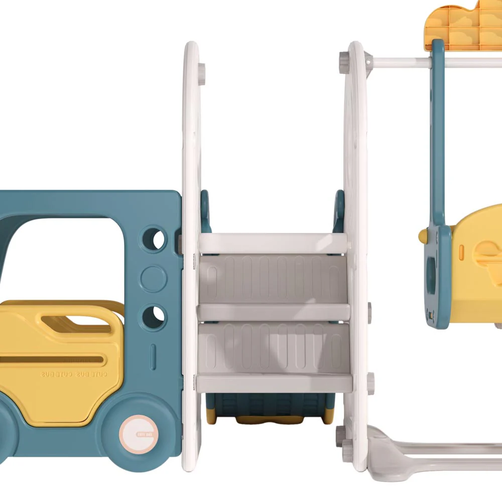 Kidkid 3-in-1 Kids Toddler Swing And Slide Set Climber Playset - Image 12