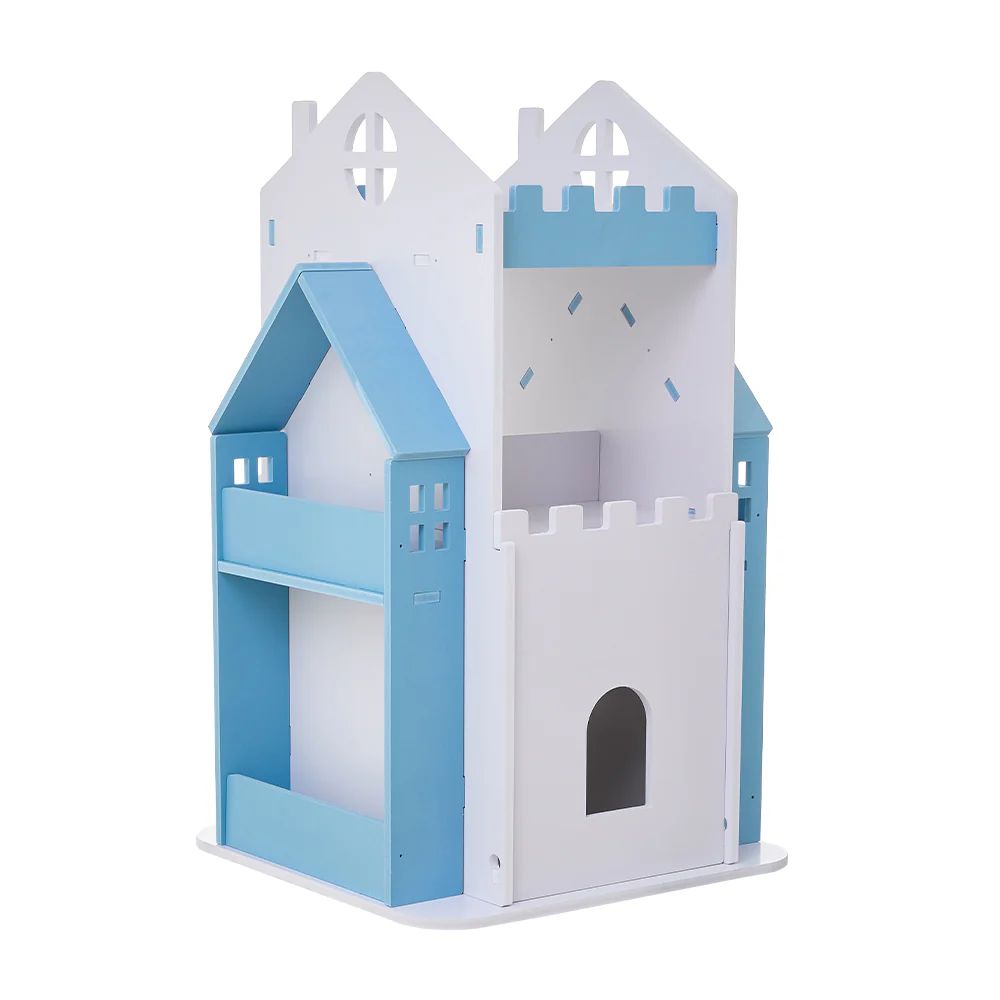 Kidkid 3-Tier Castle Kids Rotating Bookshelf - Image 2
