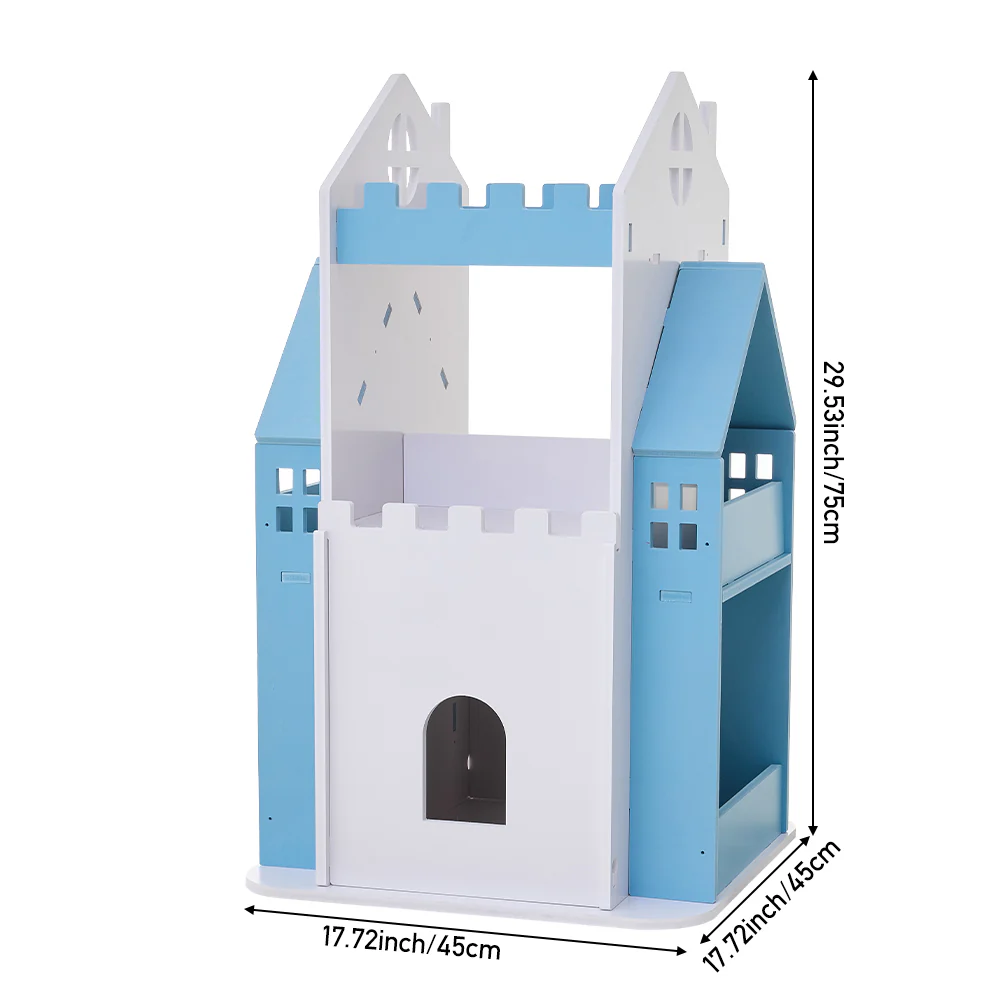 Kidkid 3-Tier Castle Kids Rotating Bookshelf - Image 8