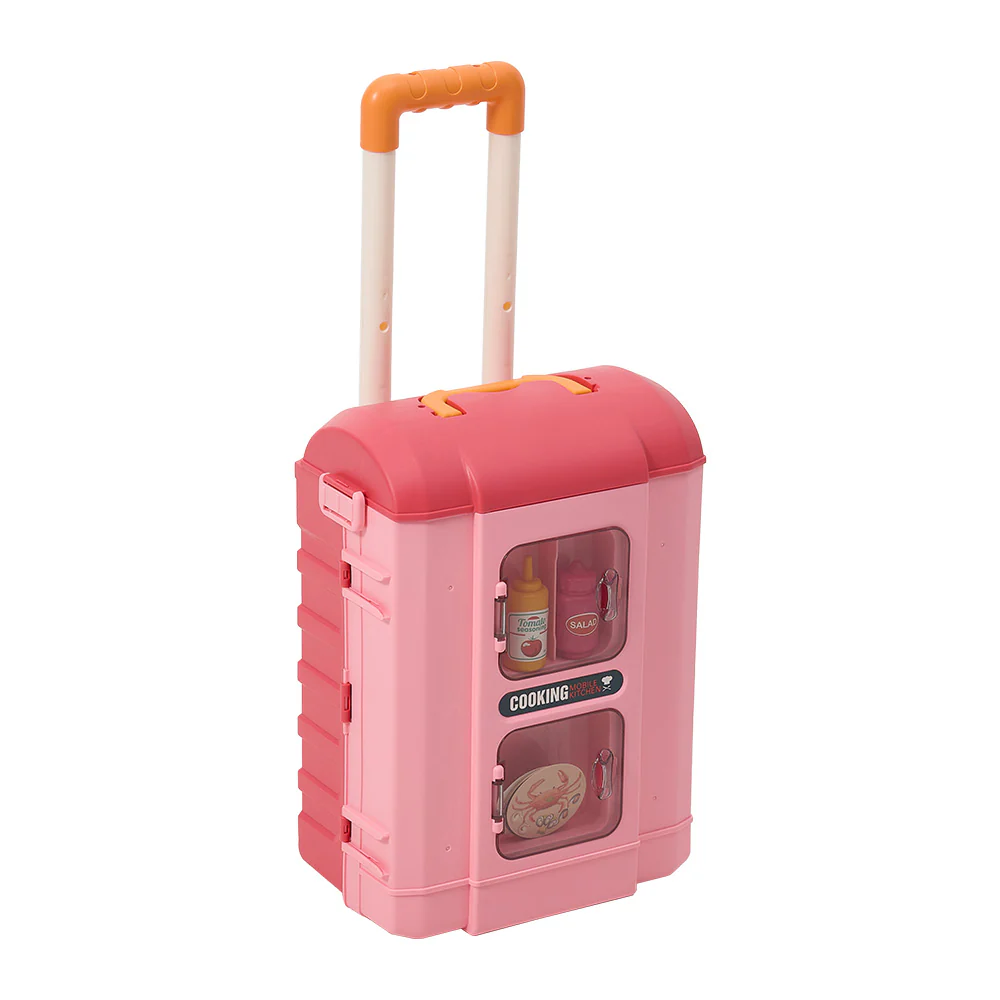 Kidkid 49Pcs 3-in-1 Pretend Kitchen Suitcase Playset - Image 5