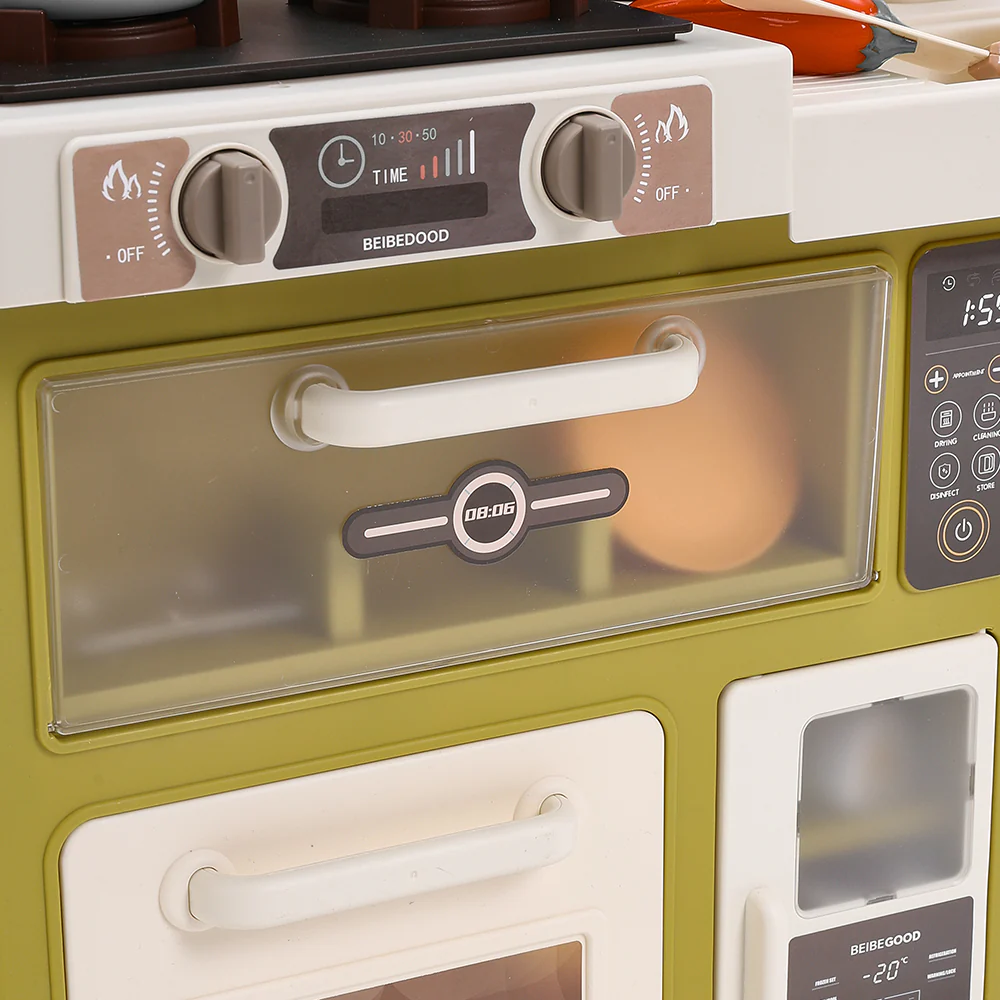 Kidkid 63-Piece Play Kitchen Set for Children - Image 3