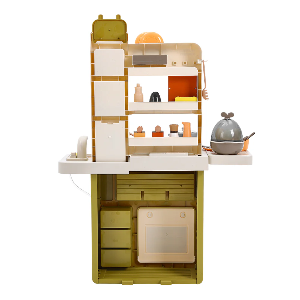 Kidkid 63-Piece Play Kitchen Set for Children - Image 7