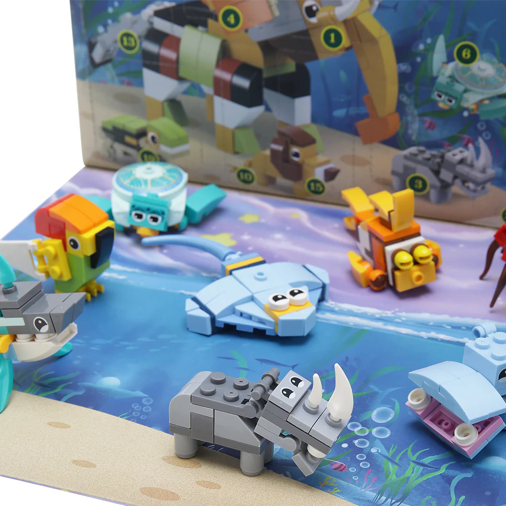Kidkid Advent Calendar Building Block Blind Box - Image 3