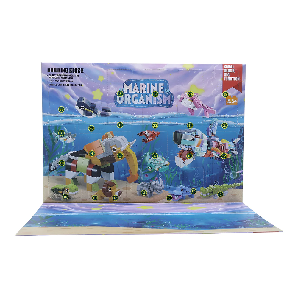 Kidkid Advent Calendar Building Block Blind Box - Image 8