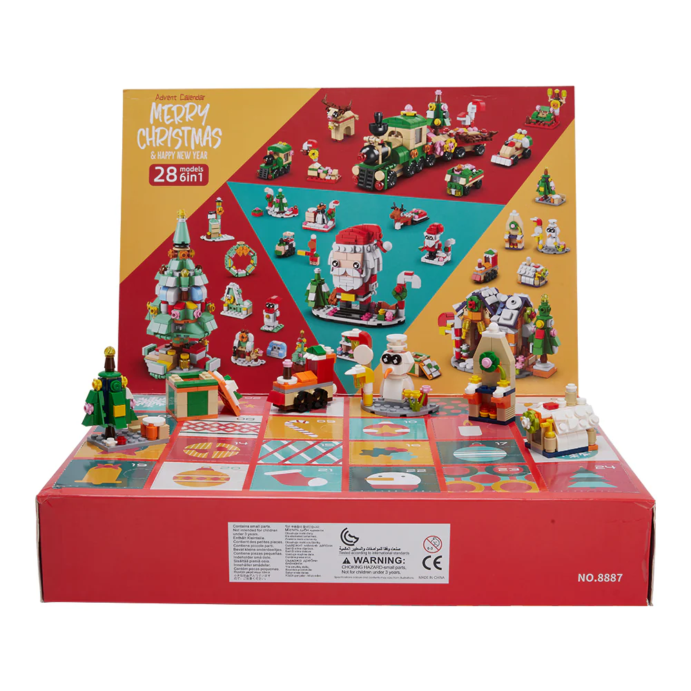 Kidkid Advent Calendar Building Block Surprise Box - Image 3