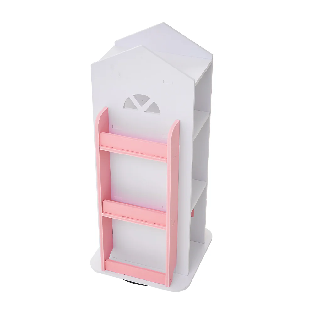 Kidkid Castle Style Rotating Kids Book Rack