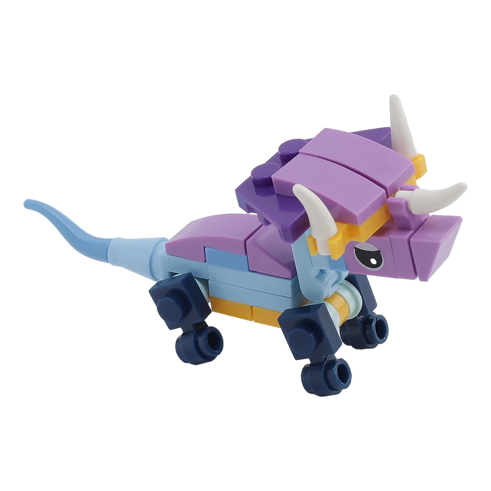 Kidkid Christmas Advent Calendar Car Dinosaur Building Blocks Toy Set - Image 6