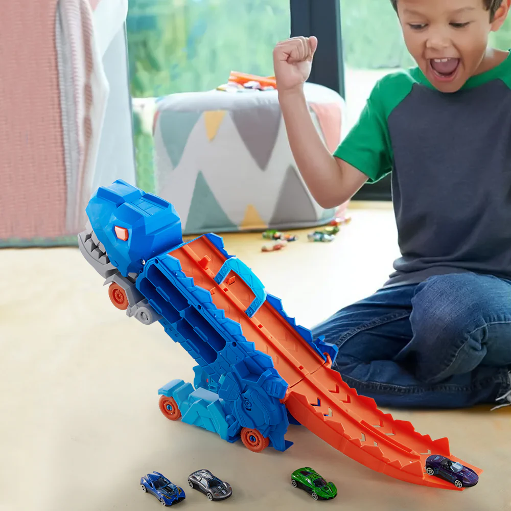 Kidkid Dinosaur Toy Truck Set - Image 2