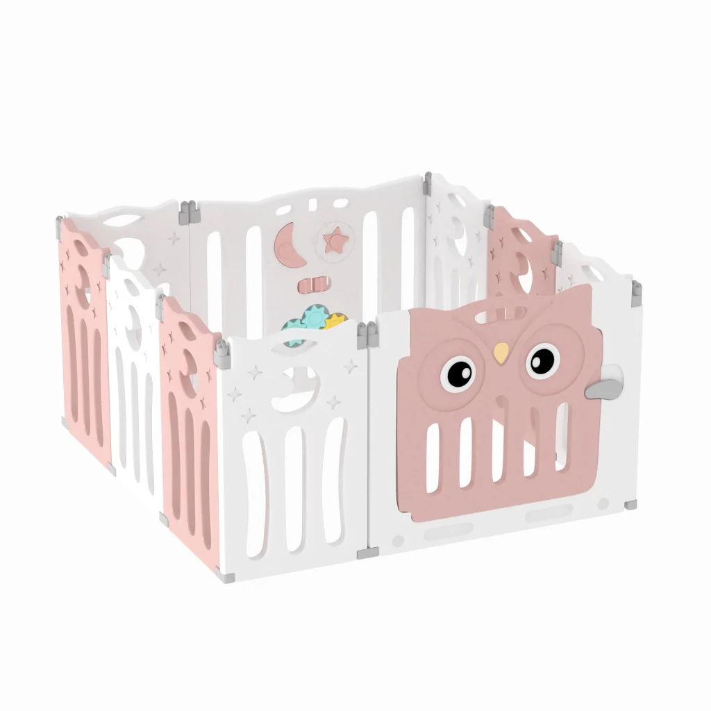 Kidkid Foldable 10 Panel Baby Playpen Safety Activity Centre - Image 4