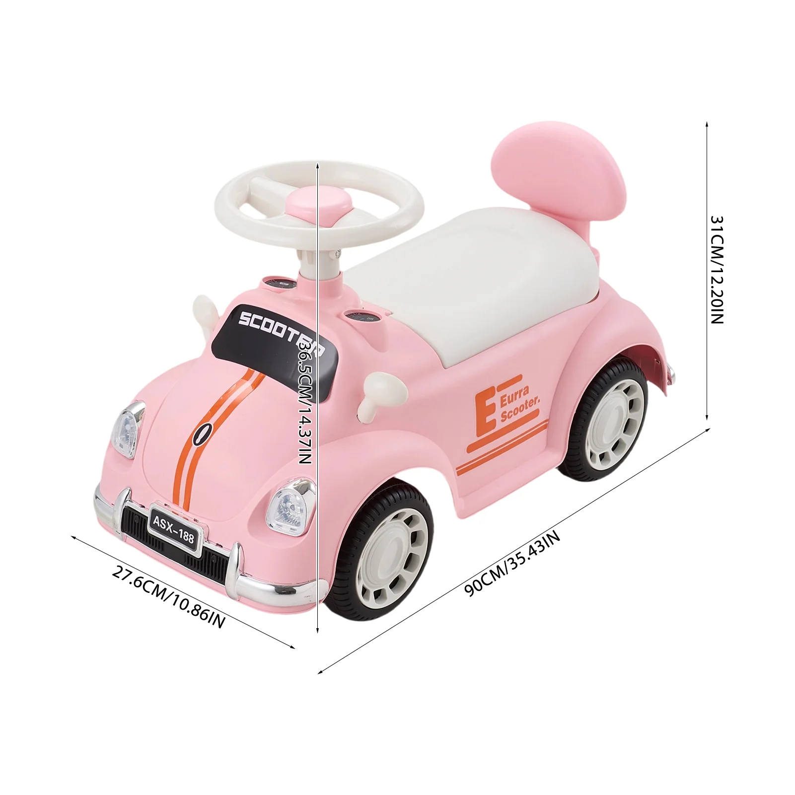 Kidkid Foot-Powered Ride-On Car - Image 8