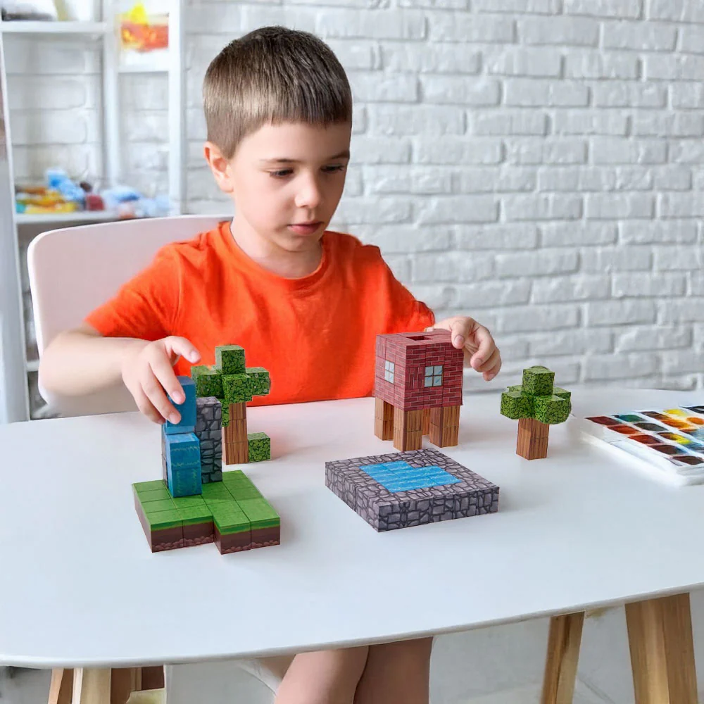 Kidkid Kid-Safe Magnetic Building Blocks Toy Set - Image 2