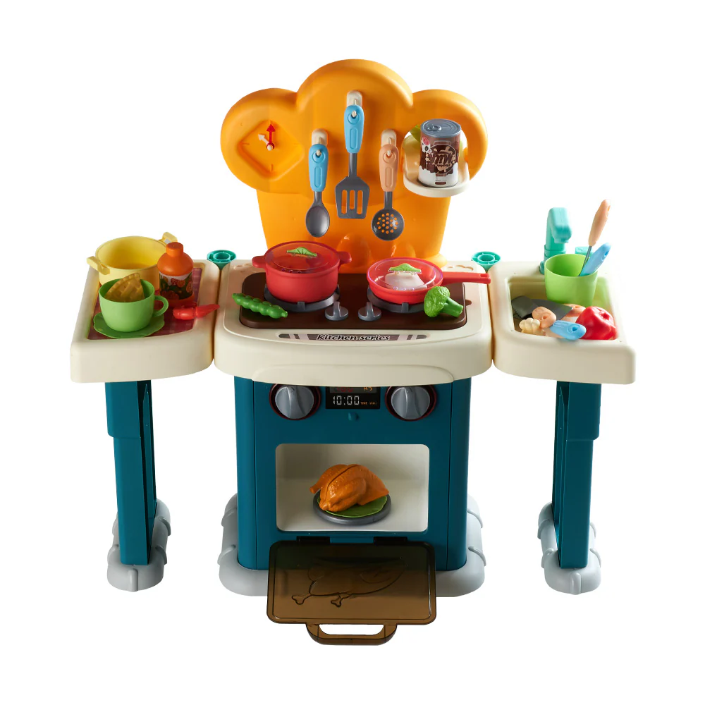 Kidkid Kids Pretend Kitchen Playset With Lights And Sounds - Image 9