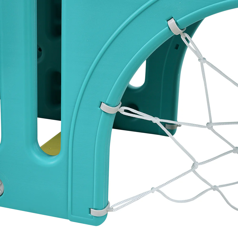 Kidkid Kids Slide and Climber Playset with Balls and Ring Toss - Image 4