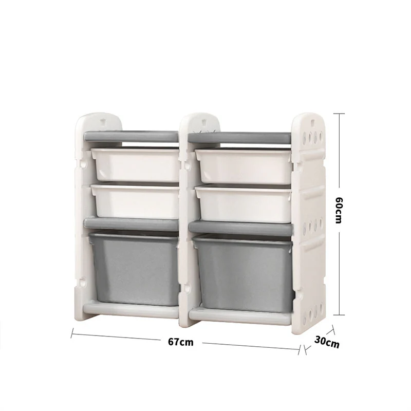 Kidkid Kids Storage Cabinet For Toys Clothes Books, Plastic Organizer - Image 6