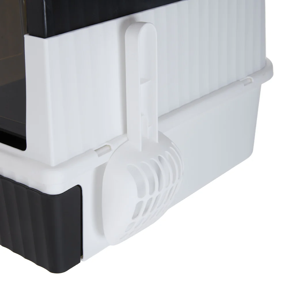 KidKid Large Enclosed Cat Litter Box With Disinfection Light - Image 4