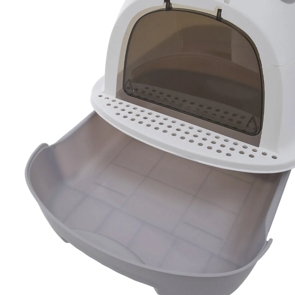 KidKid Little Devil Design Enclosed Cat Litter Box - Image 5