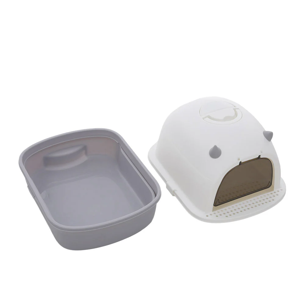 KidKid Little Devil Design Enclosed Cat Litter Box - Image 6