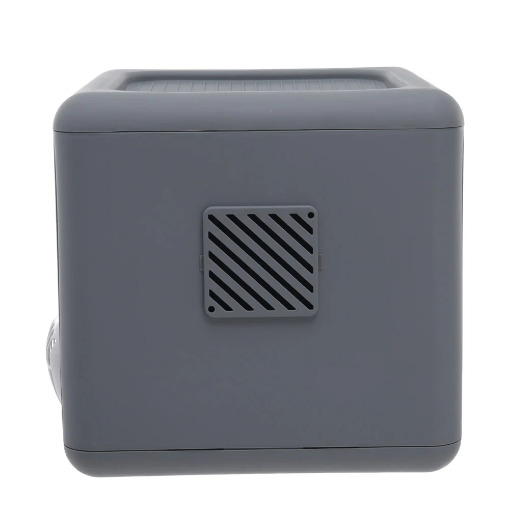 KidKid Full Enclosed Cat Litter Box In Grey - Image 7