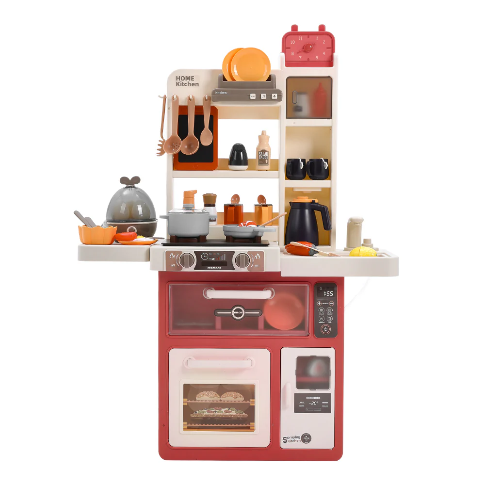 Kidkid Play Kitchen Set With 63PCS Kitchen Accessories - Image 4