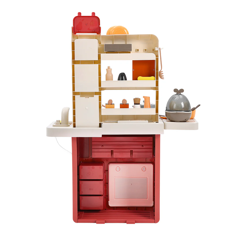 Kidkid Play Kitchen Set With 63PCS Kitchen Accessories - Image 6