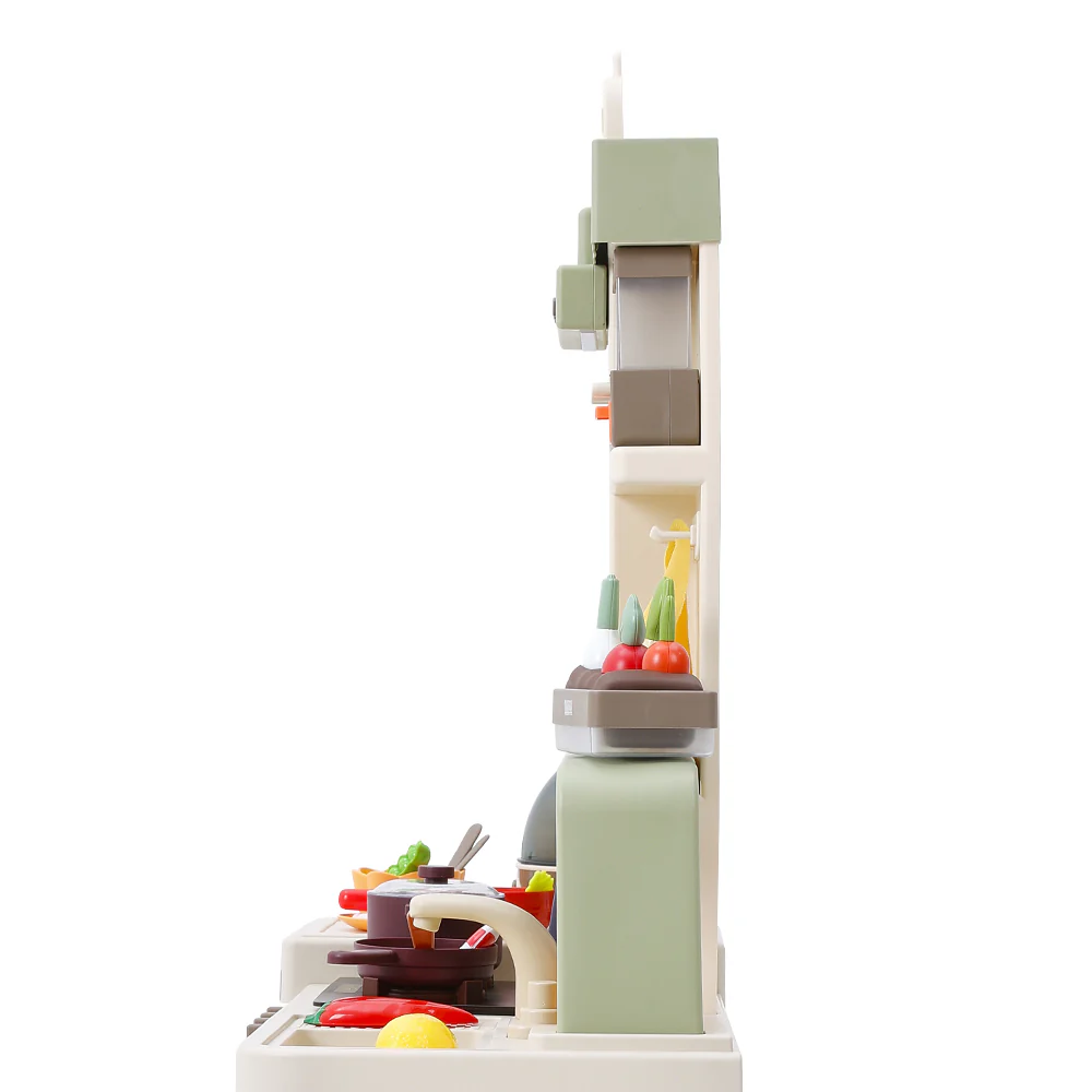 Kidkid Play Kitchen Set With 88PCS Kitchen Accessories - Image 4